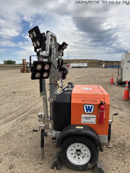 2024 Wanco WLTT-4MM4K Diesel, Deep Sea Controller, Shore Power Plug, Auto Start, (4) 350W LED Floodlights, 4kW Generator, 60 Gal Fuel Tank, 2" Ball, T3