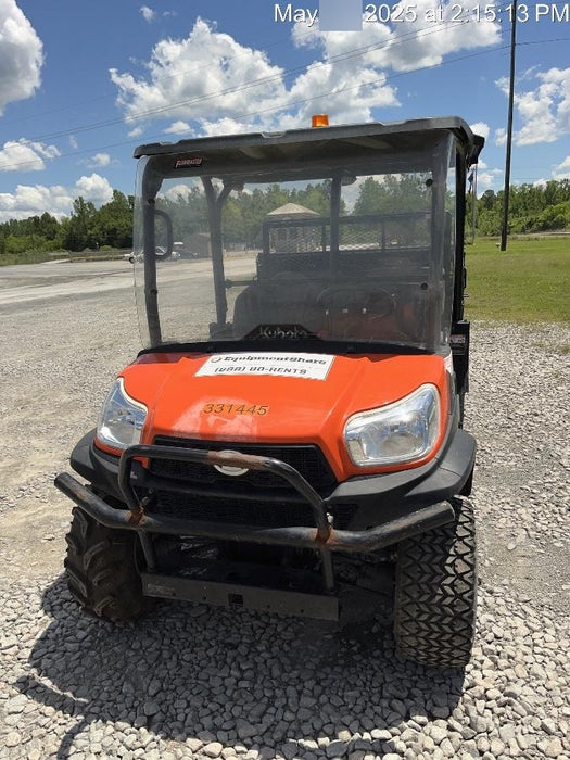 2021 Kubota RTV-X1140W-H Plastic Canopy, Windshield Acrylic Clear, LED Strobe Light, Wire Harness Kit, Back up Alarm