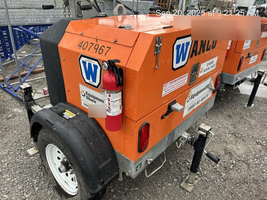 2024 Wanco WLTT-4MM4K Diesel, Deep Sea Controller, Shore Power Plug, Auto Start, (4) 350W LED Floodlights, 4kW Generator, 60 Gal Fuel Tank, 2" Ball, T3