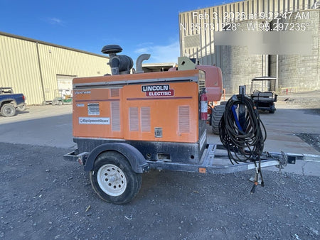 2021 Lincoln Electric Vantage 549X Ready Pak 3, ORANGE (includes trailer, cable rack, fender light kit)