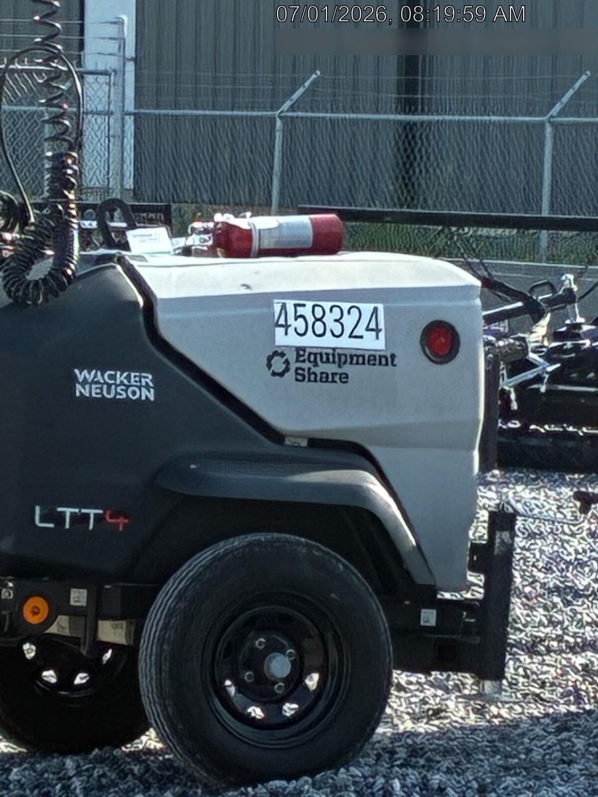 2024 Wacker Neuson LTT4 Diesel, Kohler KDW702, Deep Sea Controller, Auto Start, LED 320W, Bypass Outlet, T3
