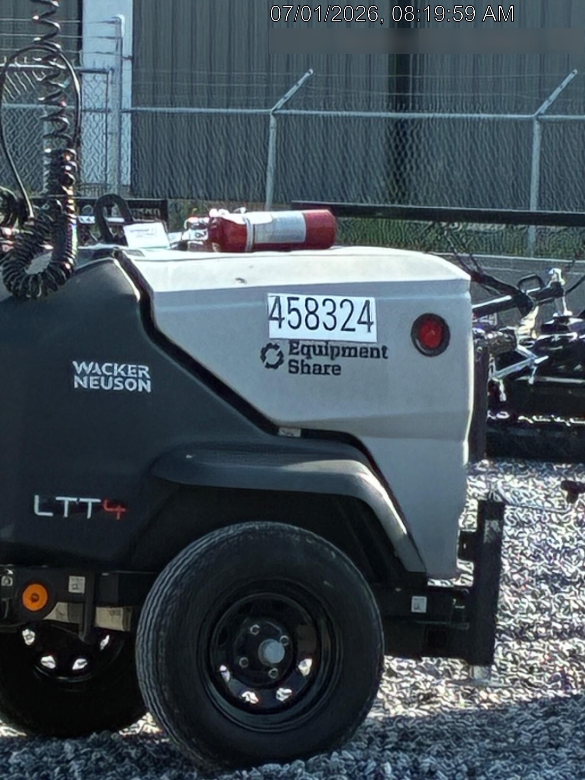 2024 Wacker Neuson LTT4 Diesel, Kohler KDW702, Deep Sea Controller, Auto Start, LED 320W, Bypass Outlet, T3