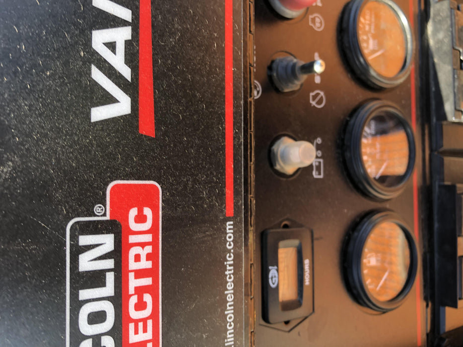 2020 Lincoln Electric Vantage 322 Welder Ready-Pak 3, w/ GPS & Decals (includes trailer, cable rack, fender light kit)