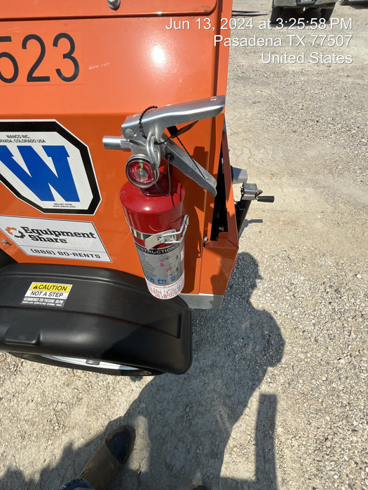 2024 Wanco WLTT-4MM4K Diesel, Deep Sea Controller, Shore Power Plug, Auto Start, (4) 350W LED Floodlights, 4kW Generator, 60 Gal Fuel Tank, 2" Ball, T3