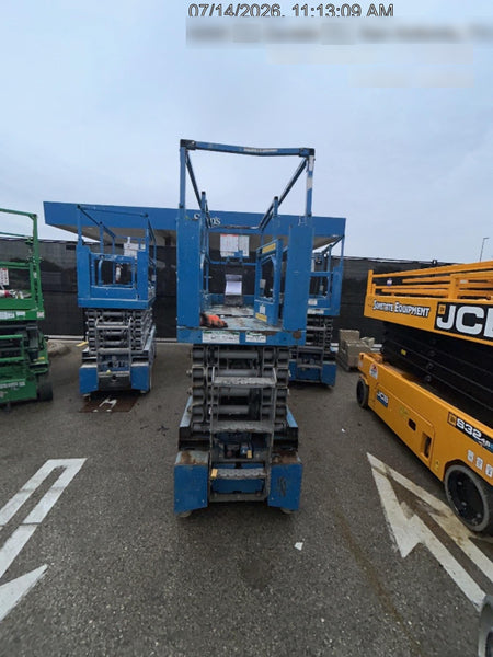 2017 Genie GS-3232 Genie GS3232 Lift w/Folding Rails and Swing Gate