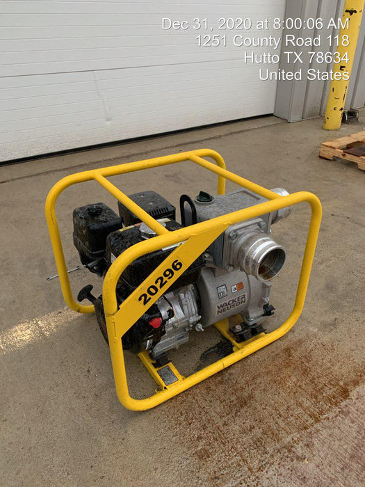 2018 WACKER NEUSON PT4A