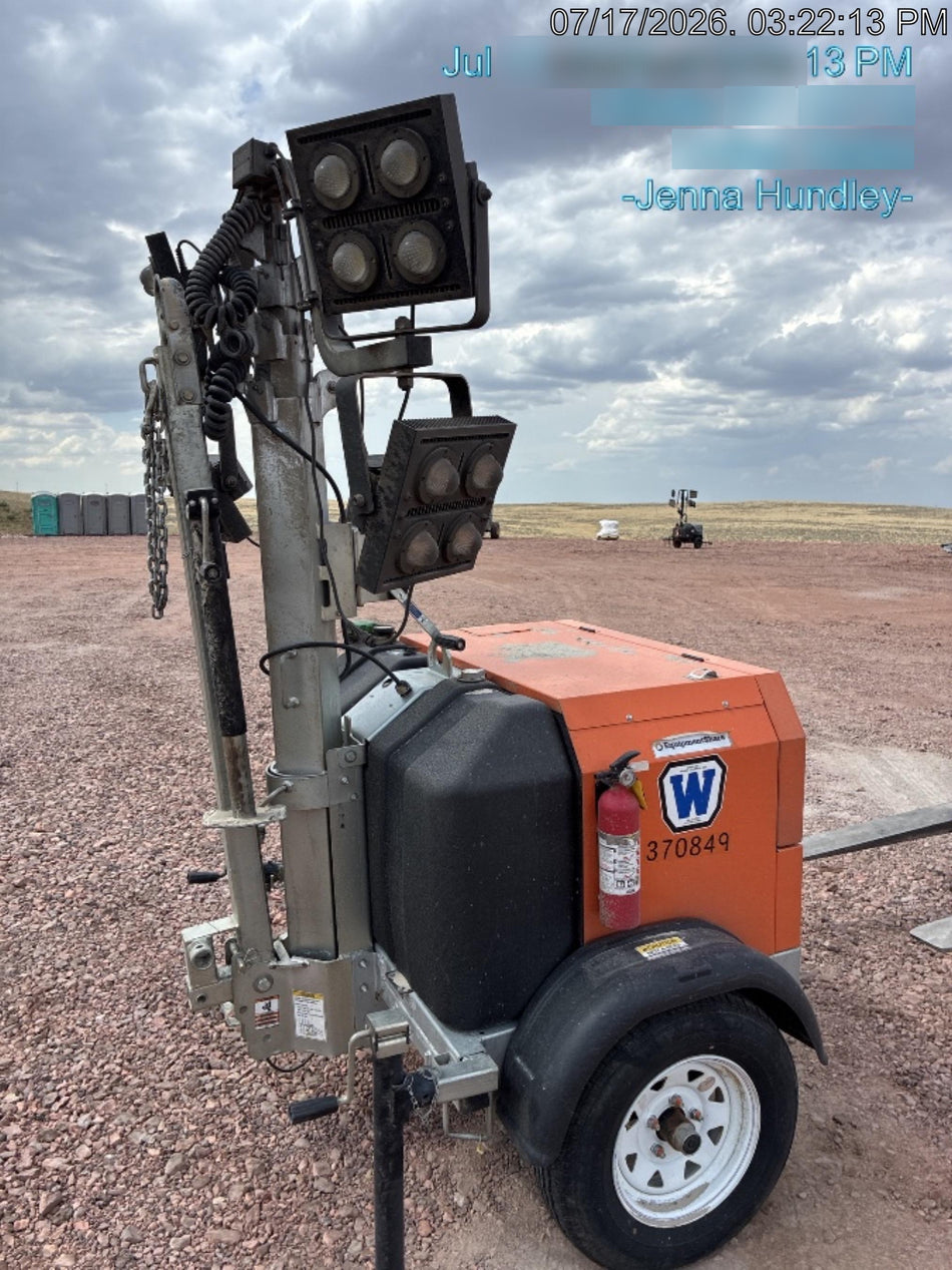 2023 Wanco WLTT-4MM4K Diesel, Deep Sea Controller, Shore Power Plug, Auto Start, (4) 350W LED Floodlights, 4kW Generator, 60 Gal Fuel Tank, 2" Ball, T3