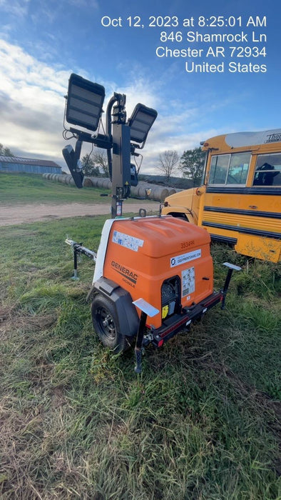 2023 Generac MLT2 Diesel, Flex Switch 120V Input, Powerzone Controller, (4) 320W LED Lights, 4kW Generator, 39.9 Gal Fuel Tank, 2" Ball, T3