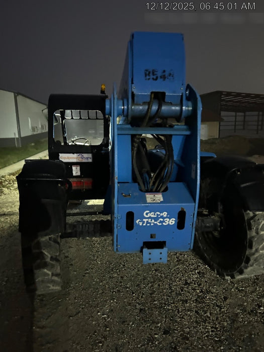 2018 Genie GTH-636 Genie GTH-636 w/Open ROPS, Solid Tires, Work Light/Beacon, 48" Carriage and Forks