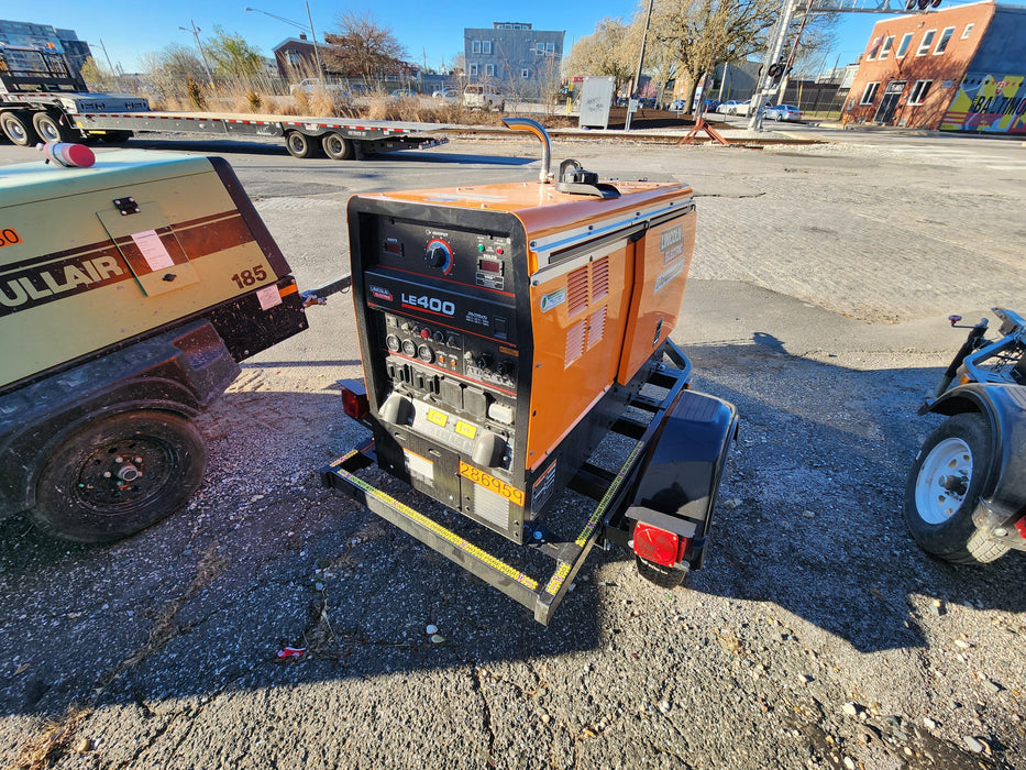 2022 Lincoln Electric LE400 Kubota V1505, Trlr, Cable Rack, Light Kit, ES Decals, T3