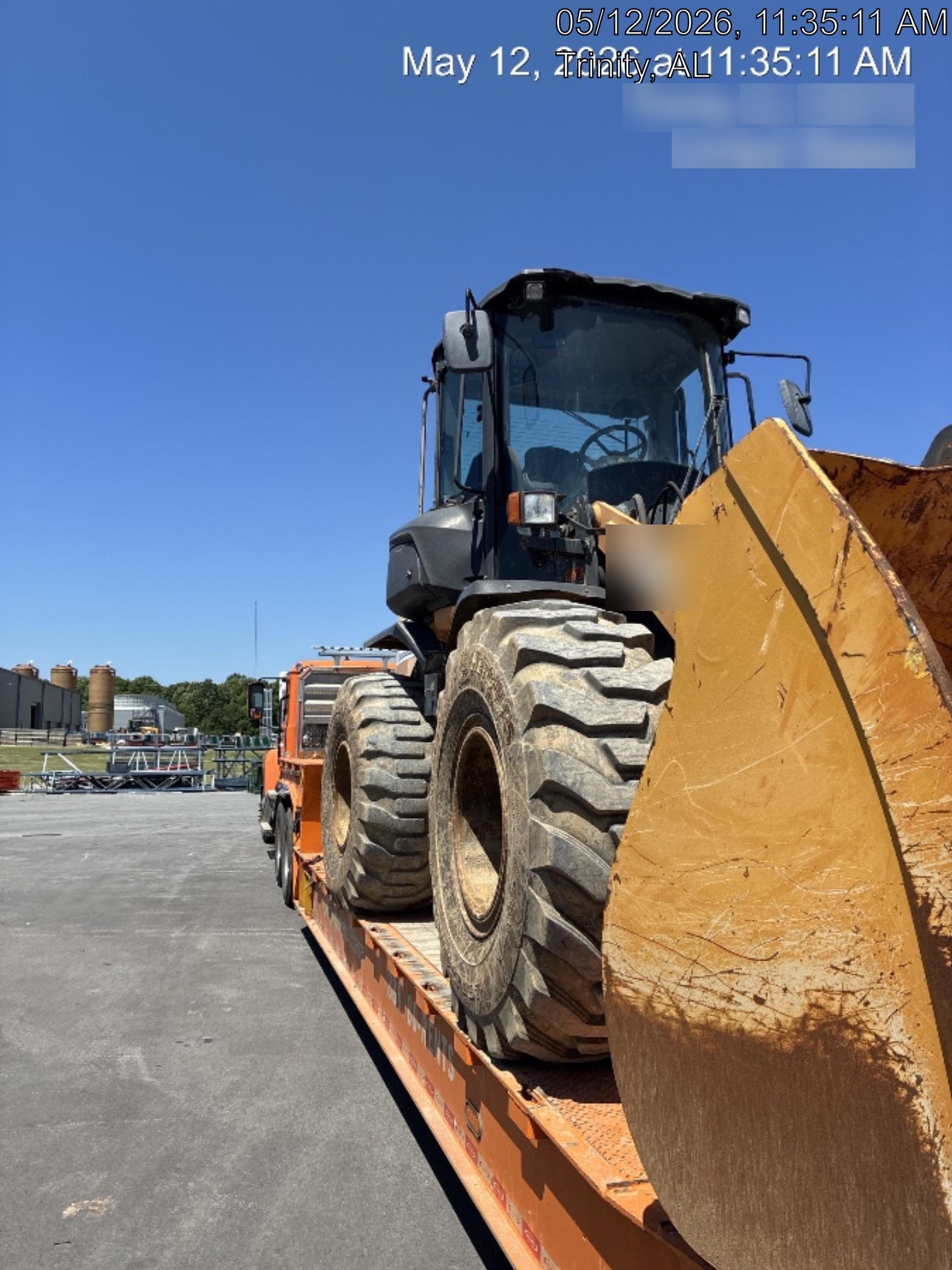 2018 Case 521G CLOSED CAB, JRB 416 STYLE HYD COUPLER