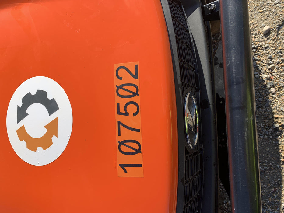 2020 Kubota RTV-X1140W-H Canopy, 4-Seater, Diesel, Windshield Acrylic Clear, Strobe Light, Backup Alarm