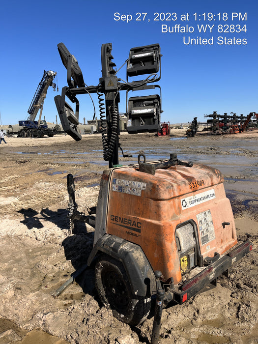 2023 Generac MLT2 Diesel, Flex Switch 120V Input, Powerzone Controller, (4) 320W LED Lights, 4kW Generator, 39.9 Gal Fuel Tank, 2" Ball, T3