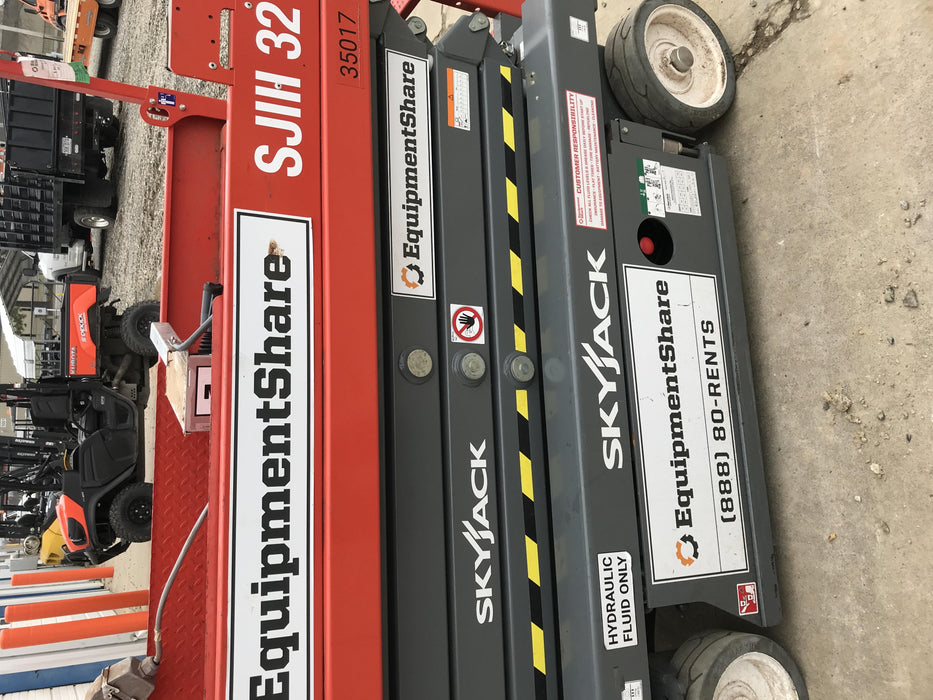 2019 Skyjack SJIII-3219 Standard Options, Trojan Batteries