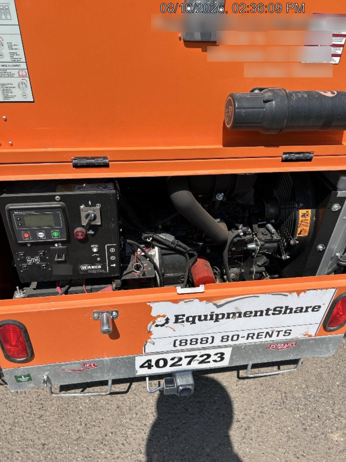 2024 Wanco WLTT-4MM4K Diesel, Deep Sea Controller, Shore Power Plug, Auto Start, (4) 350W LED Floodlights, 4kW Generator, 60 Gal Fuel Tank, 2" Ball, T3