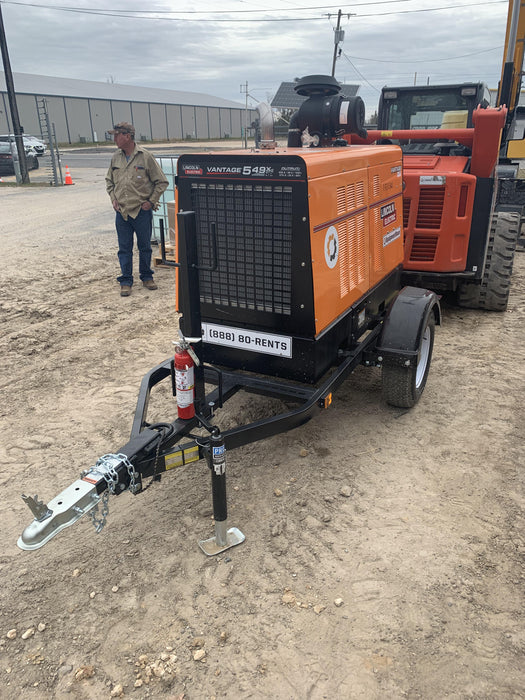 2021 Lincoln Electric Vantage 549X Ready Pak 3, ORANGE (includes trailer, cable rack, fender light kit)