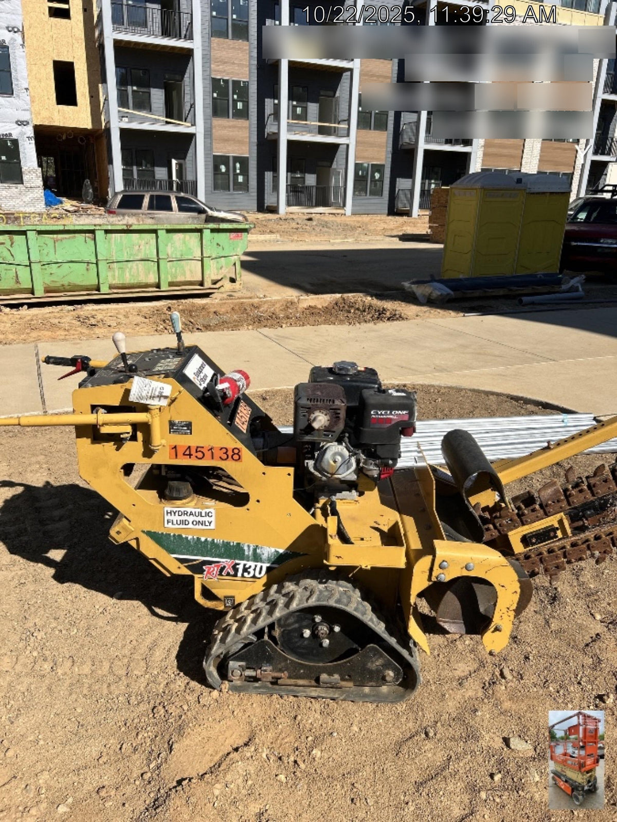 2019 VERMEER RTX130