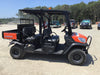 2019 Kubota RTV-X1140W-H 4wd Utility Cart, LED Strobe, Windshield Tempered Glass, Plastic Canopy, Wire Harness Kit, Backup Alarm