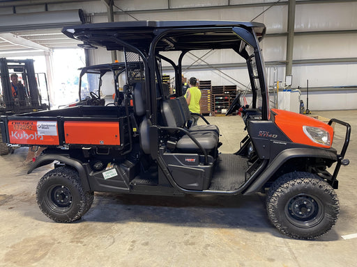2021 Kubota RTV-X1140W-H Plastic Canopy, Windshield Acrylic Clear, LED Strobe Light, Wire Harness Kit, Back up Alarm