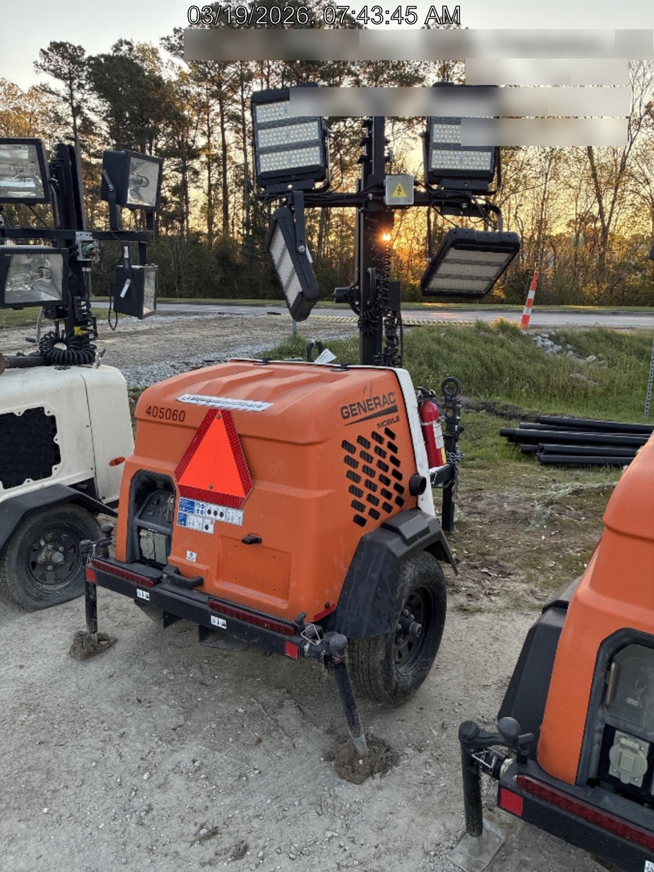 2024 Generac MLT6SKDS-STD4 ELEC WINCH Diesel, Electric Winch Mast, Powerzone Controller, (4) 320W LED Lights, 4kW Generator, 39.9 Gal Fuel Tank, 2" Ball, T3