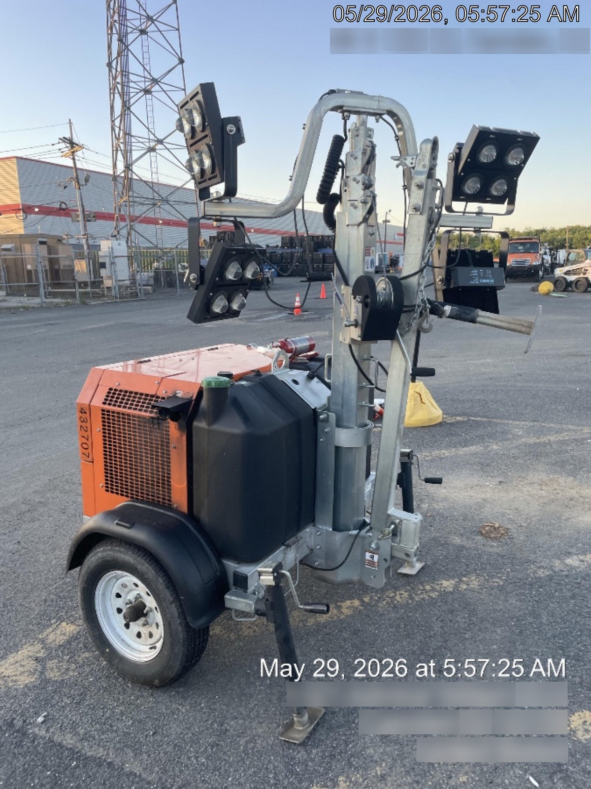 2024 Wanco WLTT-4MM4K Diesel, Deep Sea Controller, Shore Power Plug, Auto Start, (4) 350W LED Floodlights, 4kW Generator, 60 Gal Fuel Tank, 2" Ball, T3