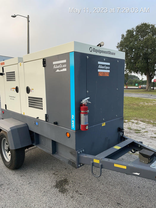 2022 ATLAS COPCO WAGNER QAS 70