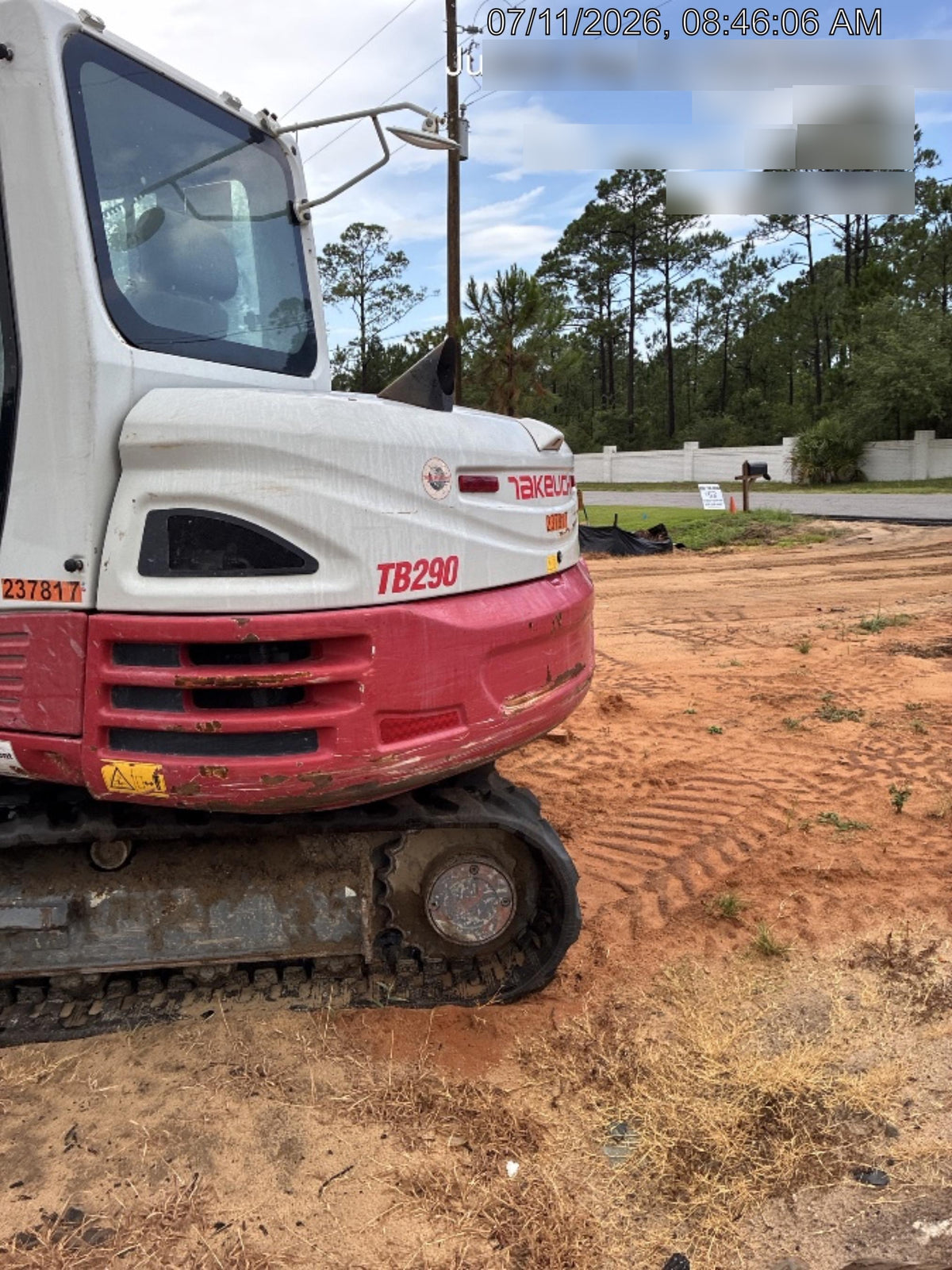 2022 TAKEUCHI TB290-CR