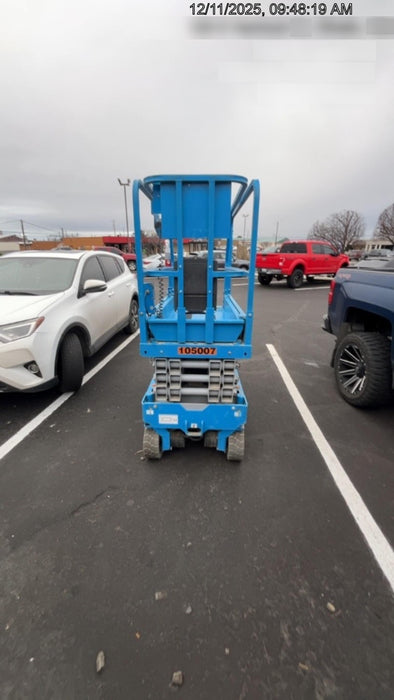 2020 Genie GS-1930 Fixed rails with chain entry gate - Pre A92.20, 800W Inverter