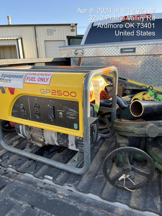 2021 WACKER NEUSON GP2500A