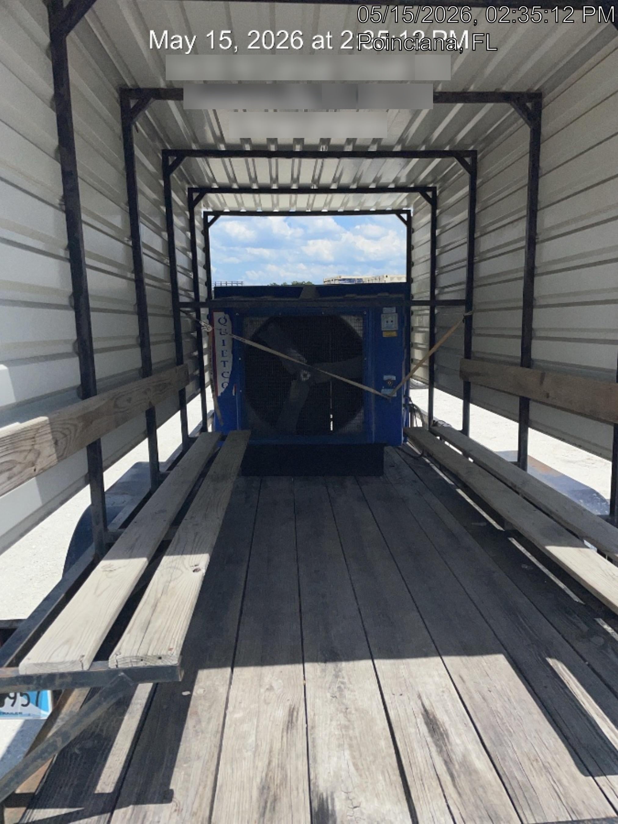 2019 CENTEX Cooling Trailer