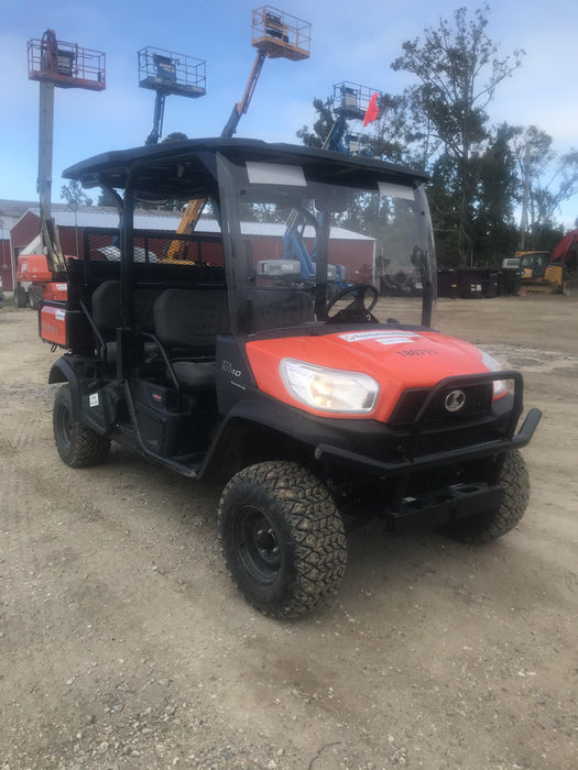 2022 Kubota RTV-X1140W-H Plastic Canopy, Windshield Acrylic Clear, LED Strobe Light, Wire Harness Kit, Back up Alarm
