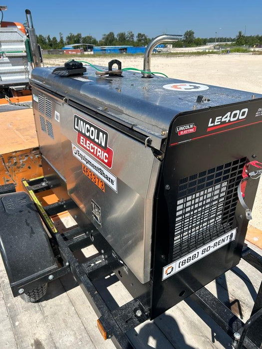 2024 Lincoln Electric LE400 Kubota V1505, Trlr, Cable Rack, Light Kit, ES Decals, T3