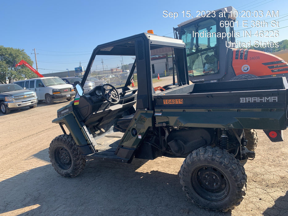 2021 Yanmar YU1000 Canopy, Steel Wheel, Poly WindShield, Beacon, Backup Alarm