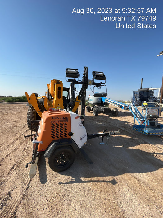 2023 Generac MLT2 Diesel, Flex Switch 120V Input, Powerzone Controller, (4) 320W LED Lights, 4kW Generator, 39.9 Gal Fuel Tank, 2" Ball, T3