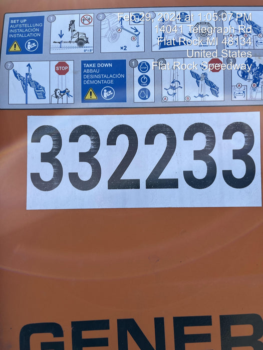 2023 Generac MLT2 Diesel, Flex Switch 120V Input, Powerzone Controller, (4) 320W LED Lights, 4kW Generator, 39.9 Gal Fuel Tank, 2" Ball, T3