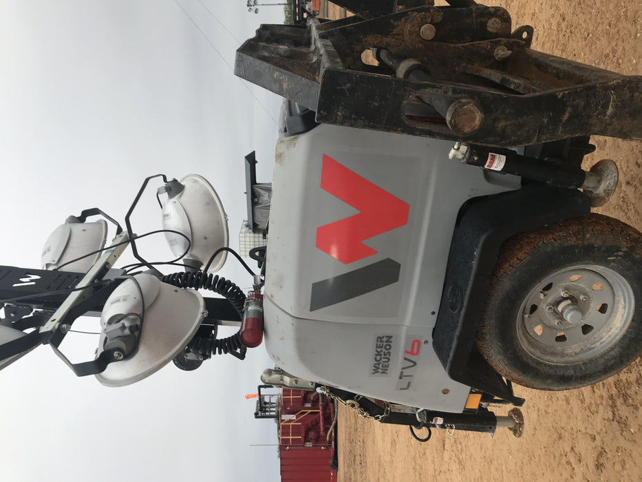 2019 Wacker Neuson LTV6L-MH Wacker Neuson LTV6L Mobile Light Tower w/Fuel Level Sensor Installed