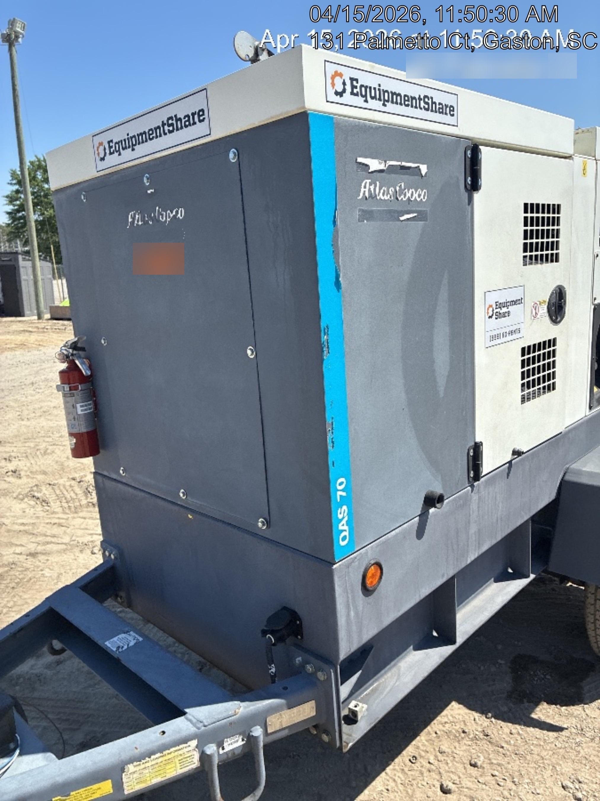2020 ATLAS COPCO QAS 70