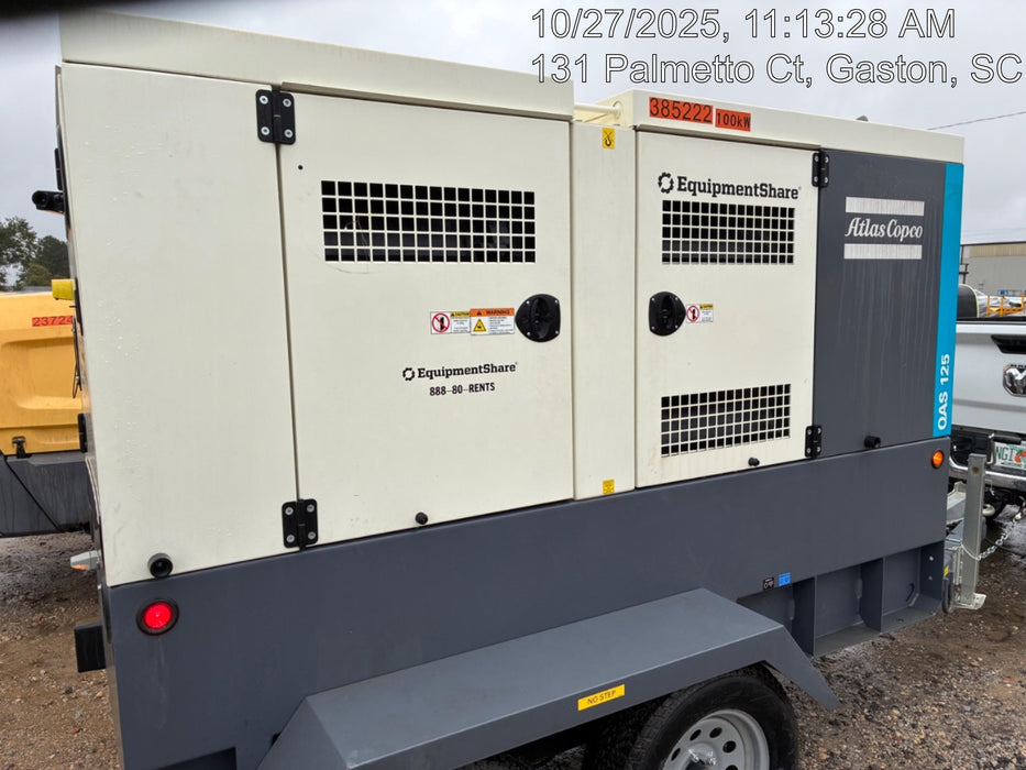 2023 ATLAS COPCO QAS 125