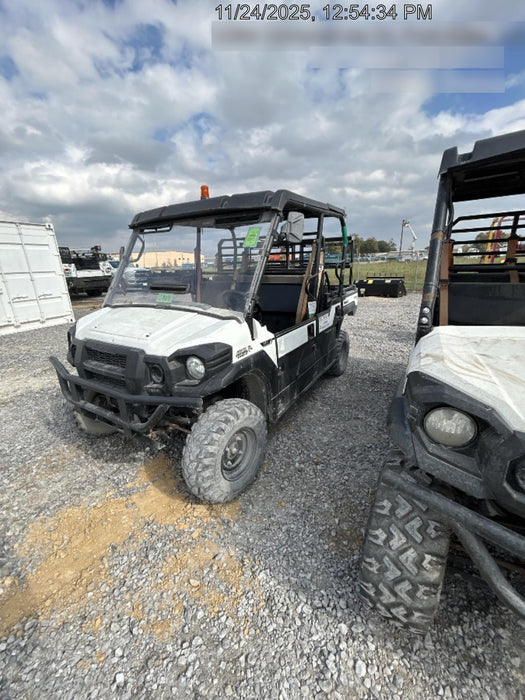 2022 Kawasaki Mule PRO-DXT Standard Options, Backup Alarm, Beacon, Plastic Hard Top, Poly Windshield, Horn Kit