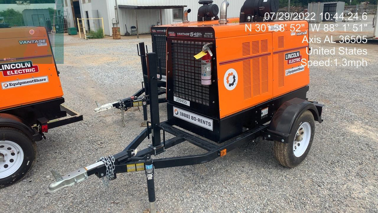 2022 Lincoln Electric Vantage 549X VANTAGE 549X READY-PAK 3