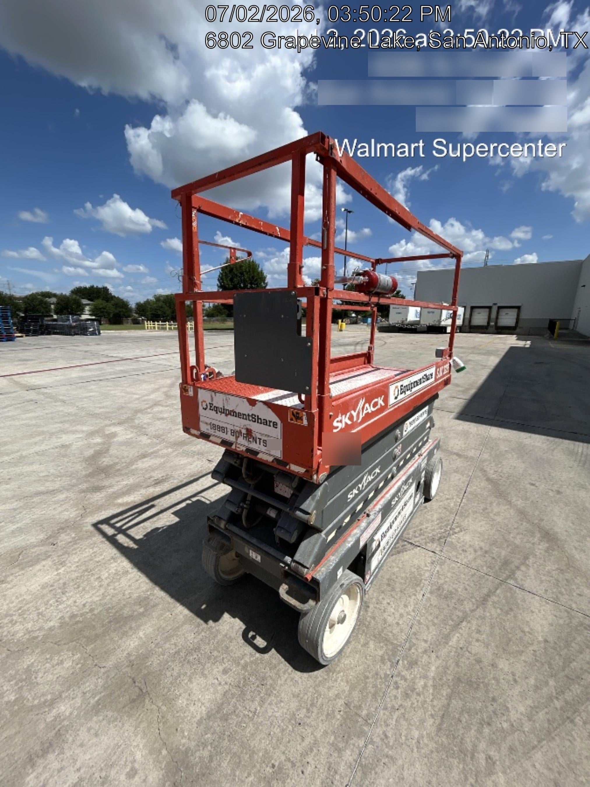 2019 Skyjack SJIII-3226 Standard Options, Trojan Batteries