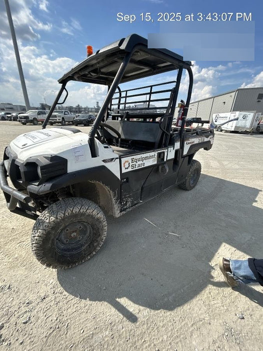 2019 Kawasaki MULE PRO-DX 3 Seater, Standard Options, Backup Alarm, Beacon, Plastic Hard Top, Poly Windshield, Horn Kit