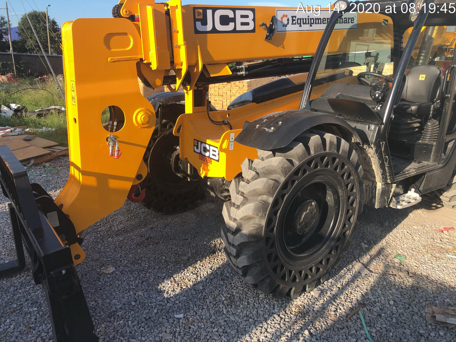 2020 JCB 509-42 Canopy, Solid Tires, Work Lights, Beacon, Aux Hydraulics, Back up Alarm, Lifting Eye, ES Decals