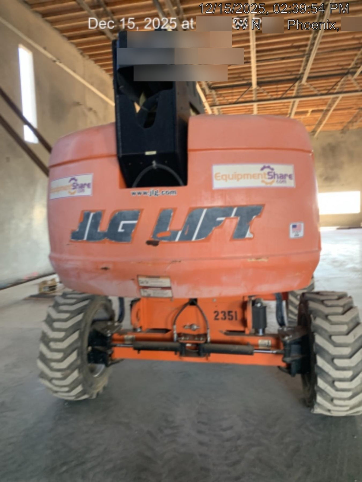 2017 JLG 660SJ