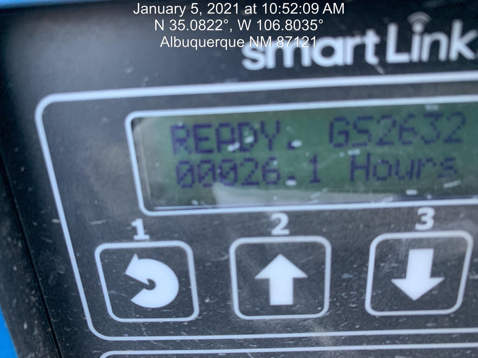 2020 Genie GS-2632 Solid NM Tires, Folding Rails with Half-Height Swing Gate, Beacon