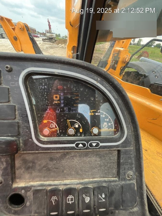 2019 JCB 510-56 74 HP w/CAB/HVAC, Beacon, Worklights, Aux Hydraulics, Solid Tires 72" Carriage/60" Forks