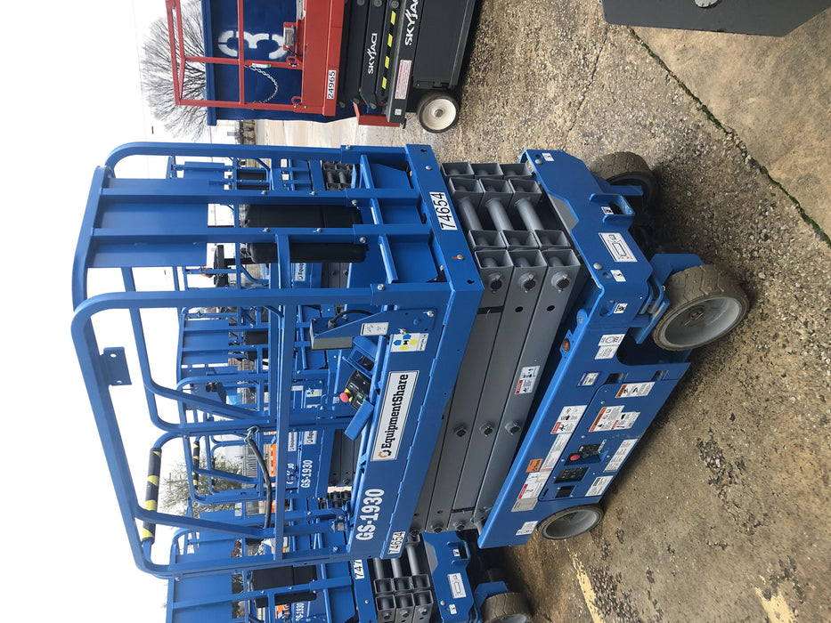 2020 Genie GS-1930 Fixed rails with chain entry gate - Pre A92.20