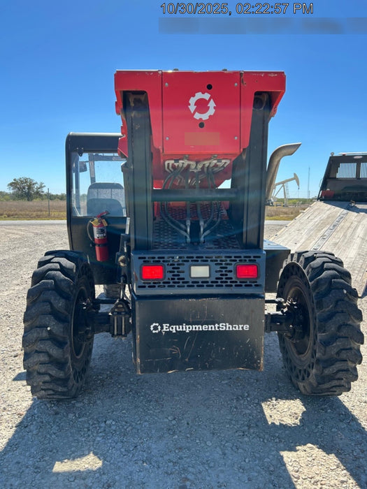 2019 Manitou MTA8044 74hp T4F, Open ROPS, Cab and Boom LED work lights, Auxiliary Hydraulics, Solid Tires, Amber strobe, Lift Hook 66" Carriage, 60" Forks