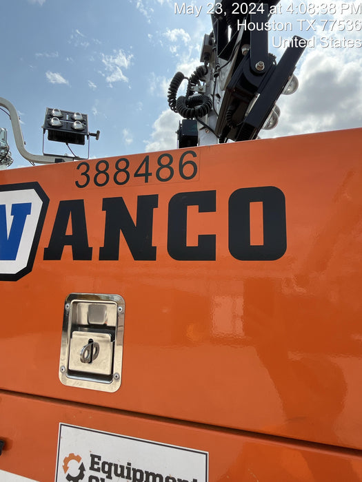 2024 Wanco WLTT-4MM4K Diesel, Deep Sea Controller, Shore Power Plug, Auto Start, (4) 350W LED Floodlights, 4kW Generator, 60 Gal Fuel Tank, 2" Ball, T3