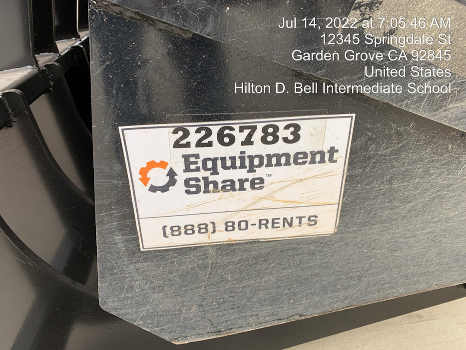 2022 TAKEUCHI 84" Grapple Bucket - Takeuchi